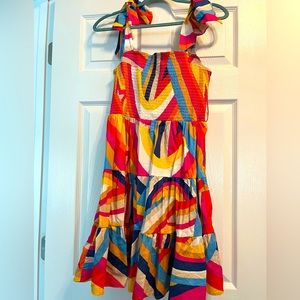 Color block cotton sundress from Avara